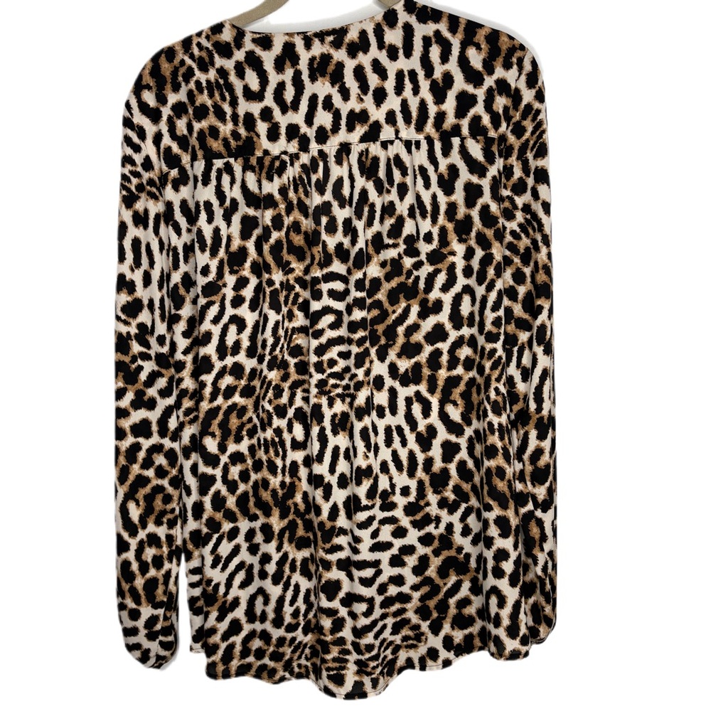 INC 1X Animal Print Women's Top - Picture 6 of 11